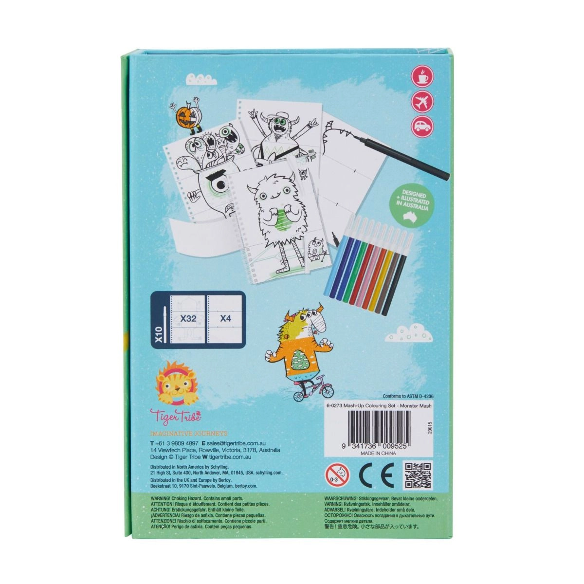 Mash-Up Colouring Set - 3+ years