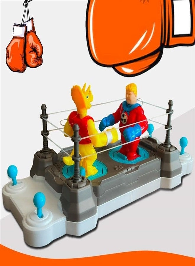 TOUJOO Battle Boxing Board Game - Interactive Hand-Gesture Punching Robots