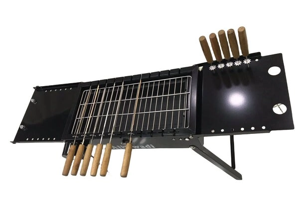 Portable Folding Barbecue Grill - Charcoal