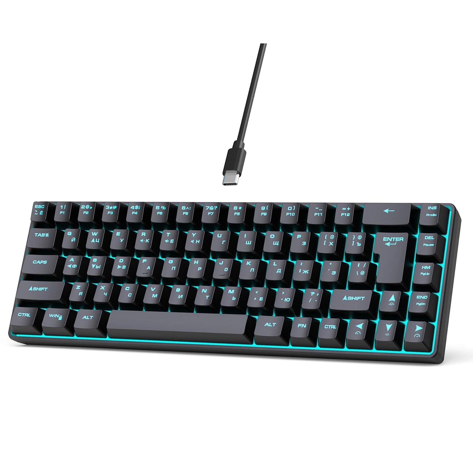 60% Wired Gaming Keyboard