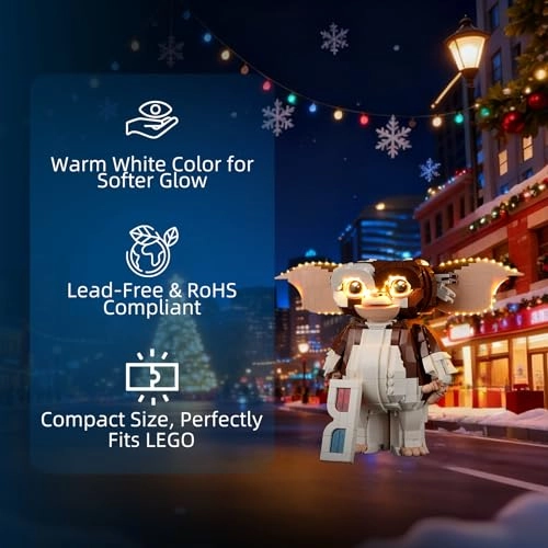 LED Light - Plastic Gremlins: Gizmo for LEGO 21361