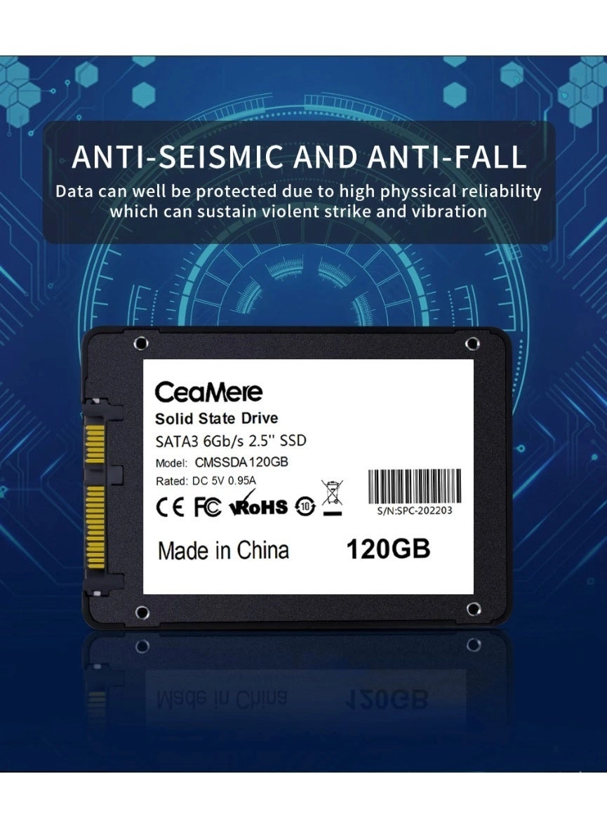 SATA 3 SSD - 512GB 2.5 Inch