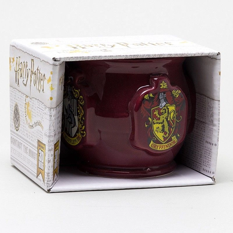Harry Potter Four Houses Mug - 3D dolomit 650 ml