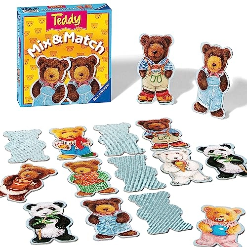 Teddy Mix & Match - 2+ 24 pieces
