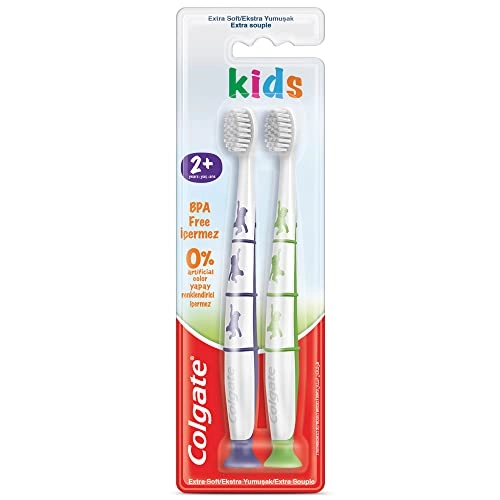Kids Toothbrush - Extra Soft 2-Piece Pack