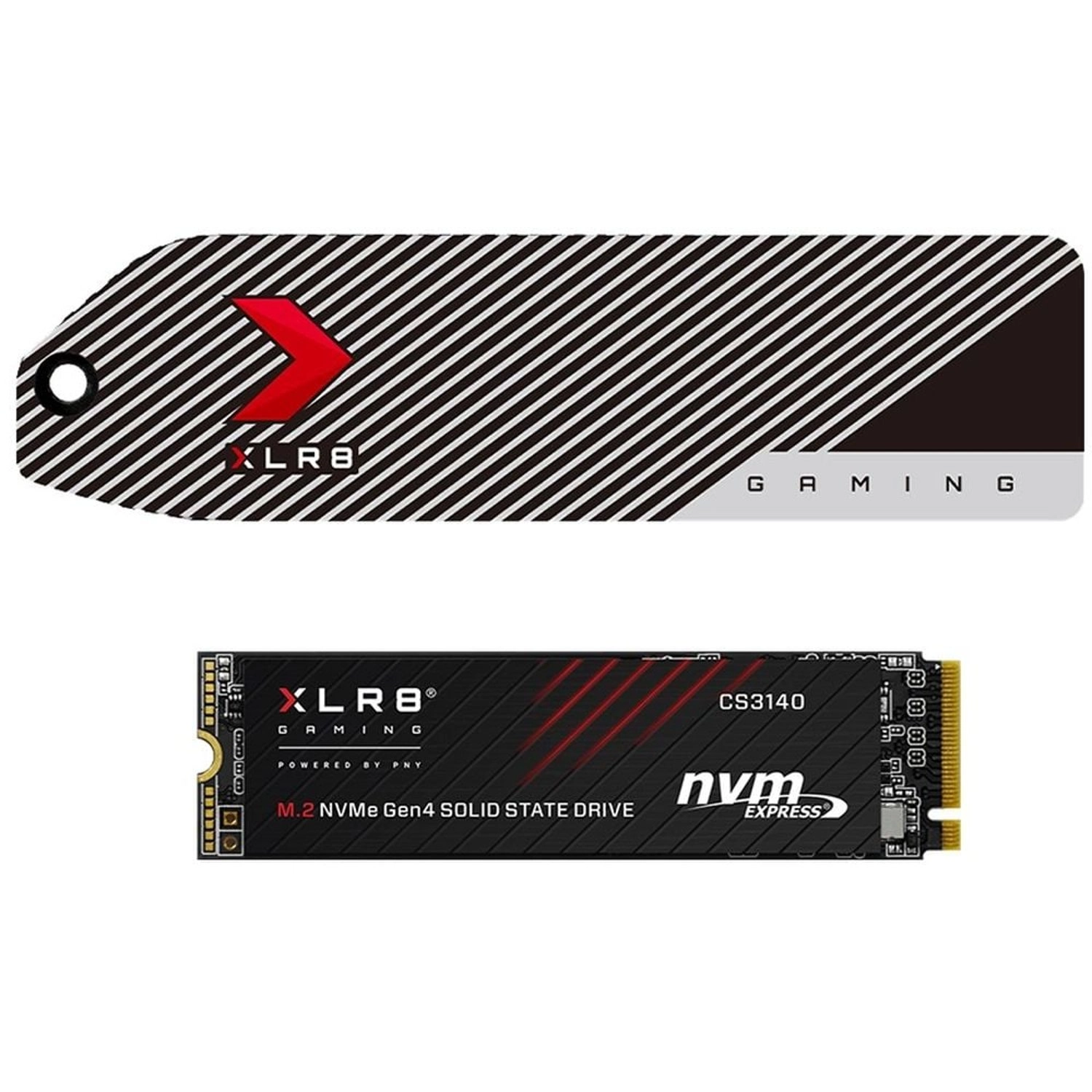 PNY XLR8 CS3140 - 1TB M.2 + XLR8 SSD Cover
