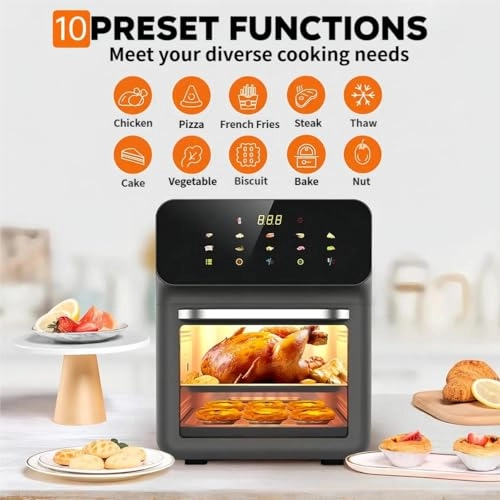 Air Fryer Toaster Baking Oven 1015B-10L
