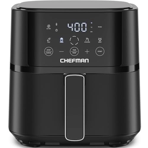 ChefmanTurboFry Touch Easy-View RJ38-4TW-BLK-DS-EU