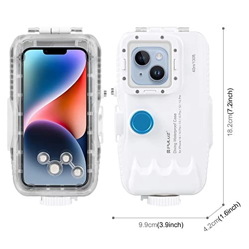 Waterproof Case - iPhone 13/13 Pro 12/12 Pro 40m White