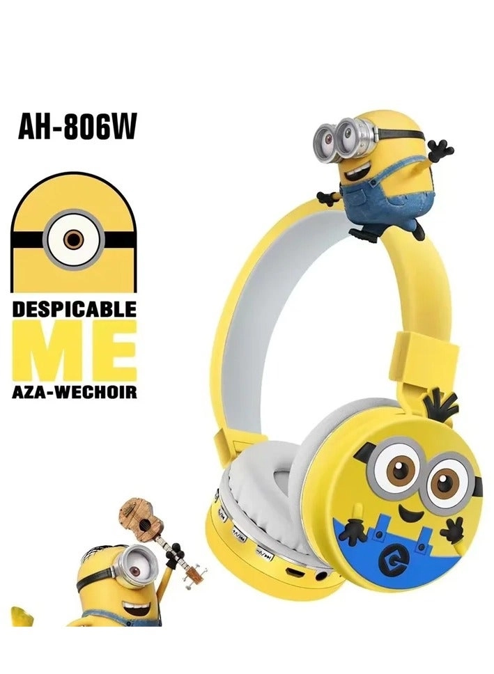 Cartoon Kids Wireless Headphone