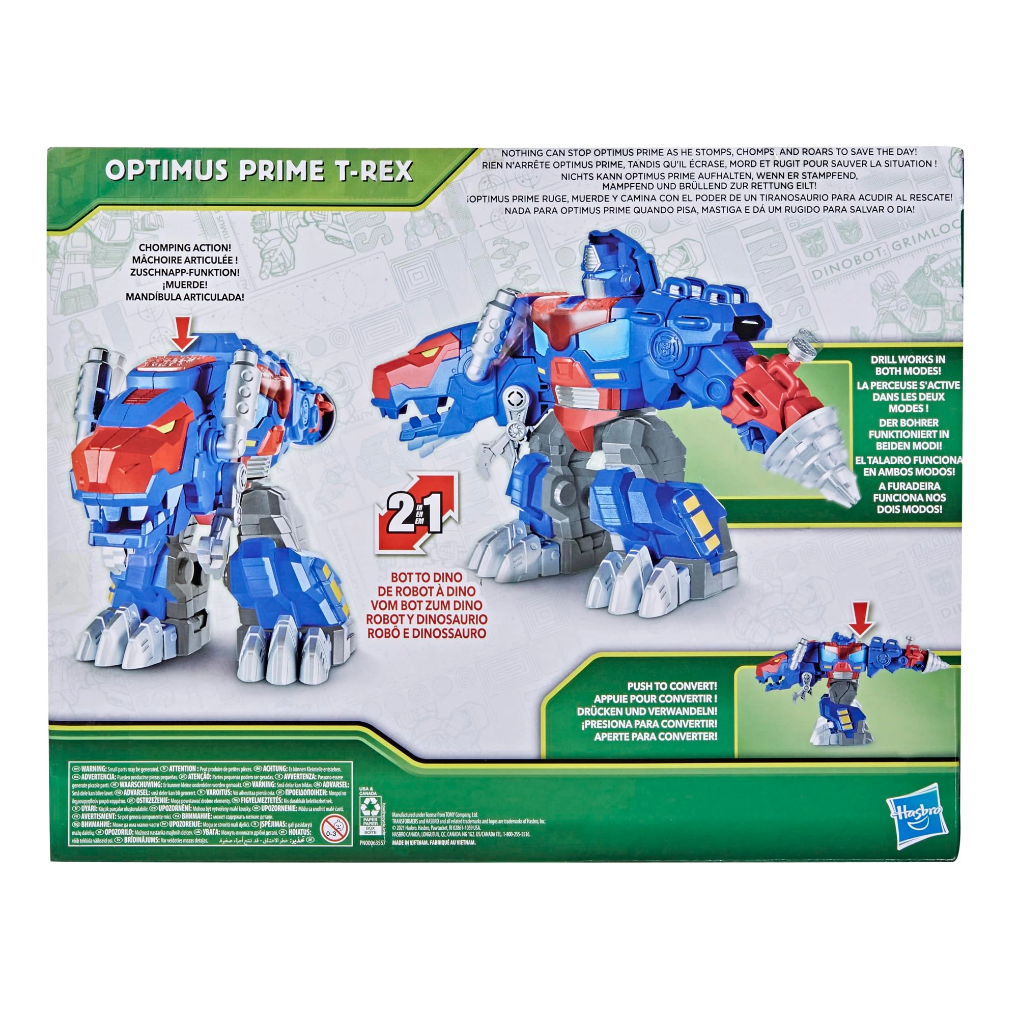 Transformers - Optimus Prime Dinobot Adventures