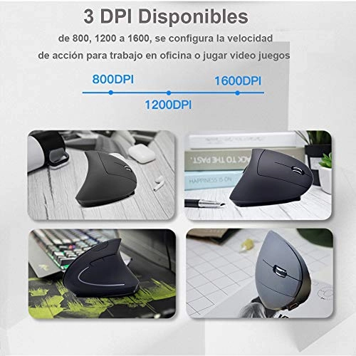 Ergonomic Vertical Mouse - Wireless