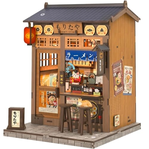 Book Nook Kit - DIY Miniature House 3D Wooden Puzzle