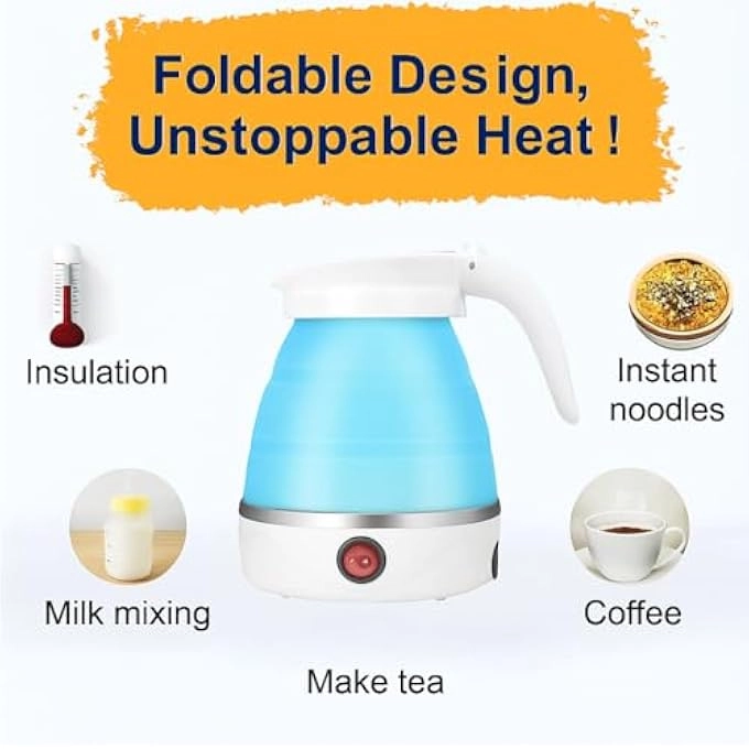 Foldable Collapsible Electric Kettle