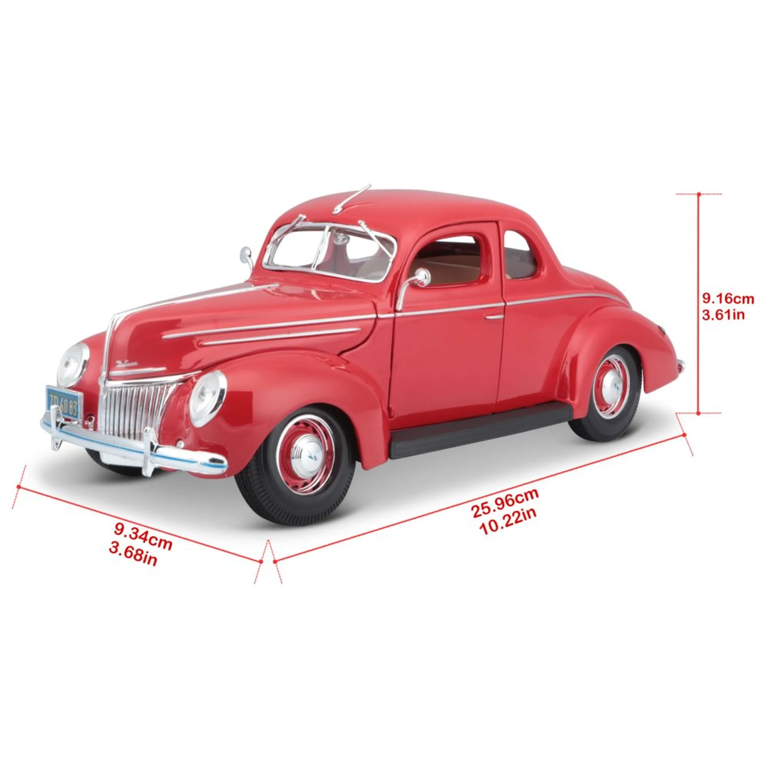 1939 Ford Deluxe Coupe - 1:18