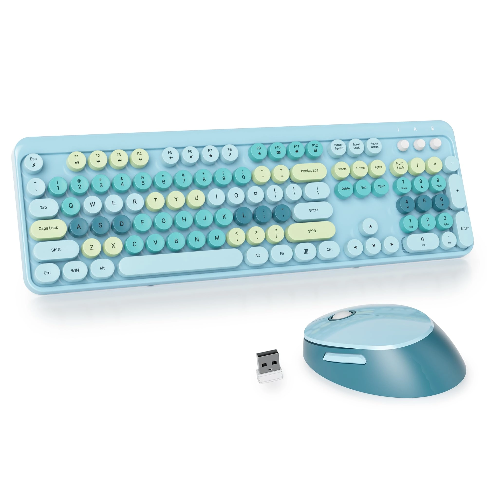 Wireless Keyboard & Mouse Set - US Wireless
