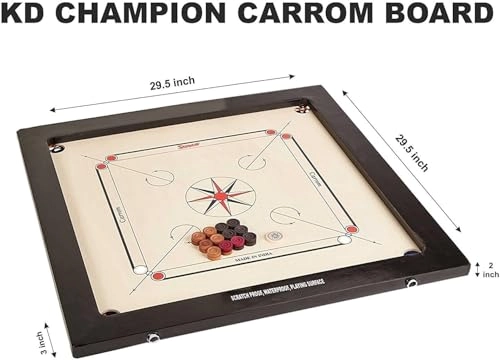 Precise Carrom Board - 20mm Bulldog