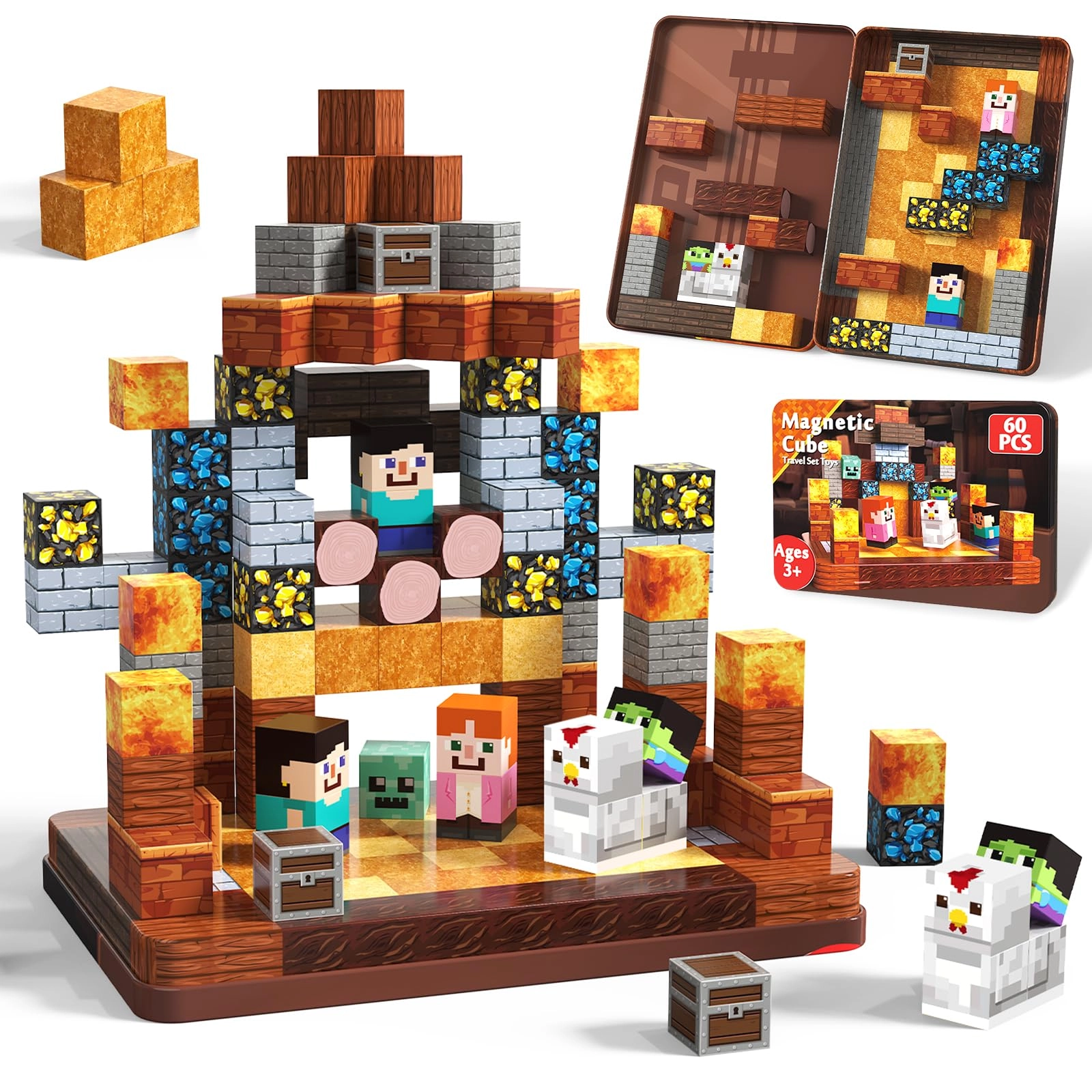 ToyUnited TUD-9994 - Circus Chickens Arena 60pcs