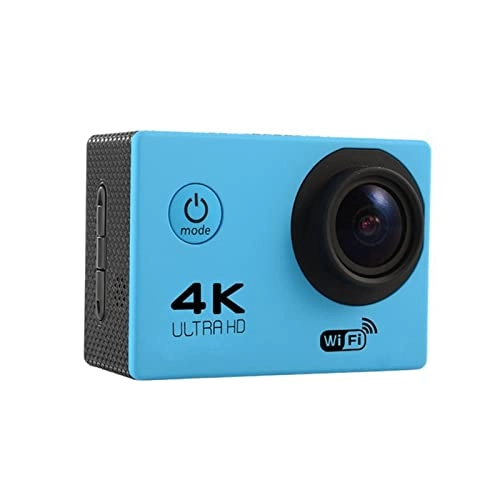 WWART Action Sports wireless wifi new mini smart high-definition outdoor waterproof 4K sports DV Stabilization (Color : Bianco, Size : M)