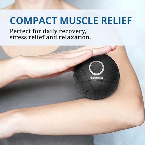 Mini Vibrating Body Massage Ball - Rechargeable Compact
