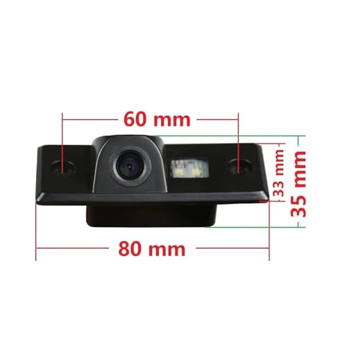 Reverse car rear view camera - Night vision Wired 720 x 540 pixels