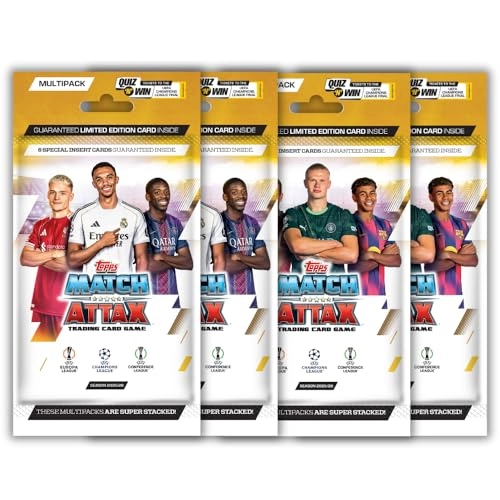 UEFA Champions League Match Attax 2025 - 4pcs