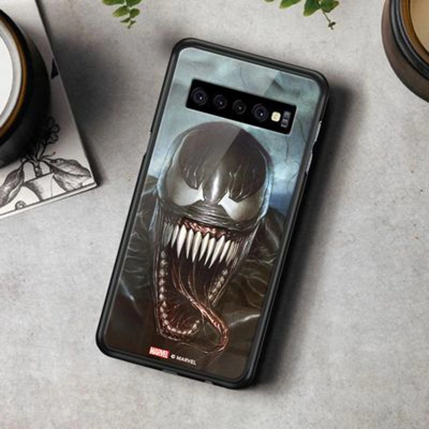 Venom Smile Back Case for Galaxy S10