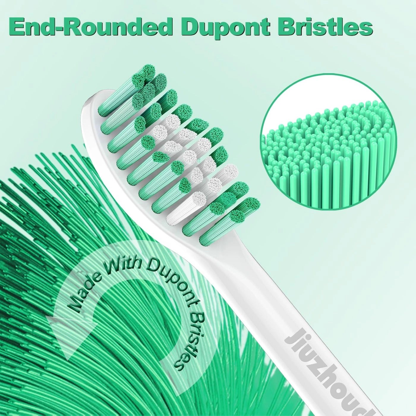 Toothbrush Replacement Heads - HX7022 6 Pack Blue