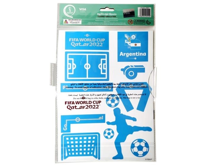 Argentina Sticker Book Big A4 27 pcs