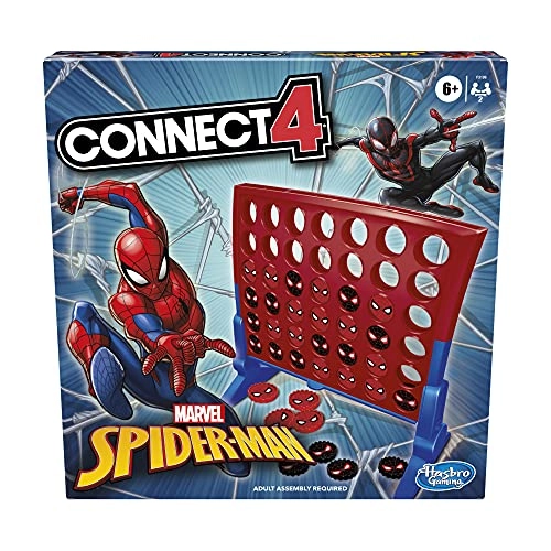 Connect 4: Marvel Spider-Man Edition - Strategy Game