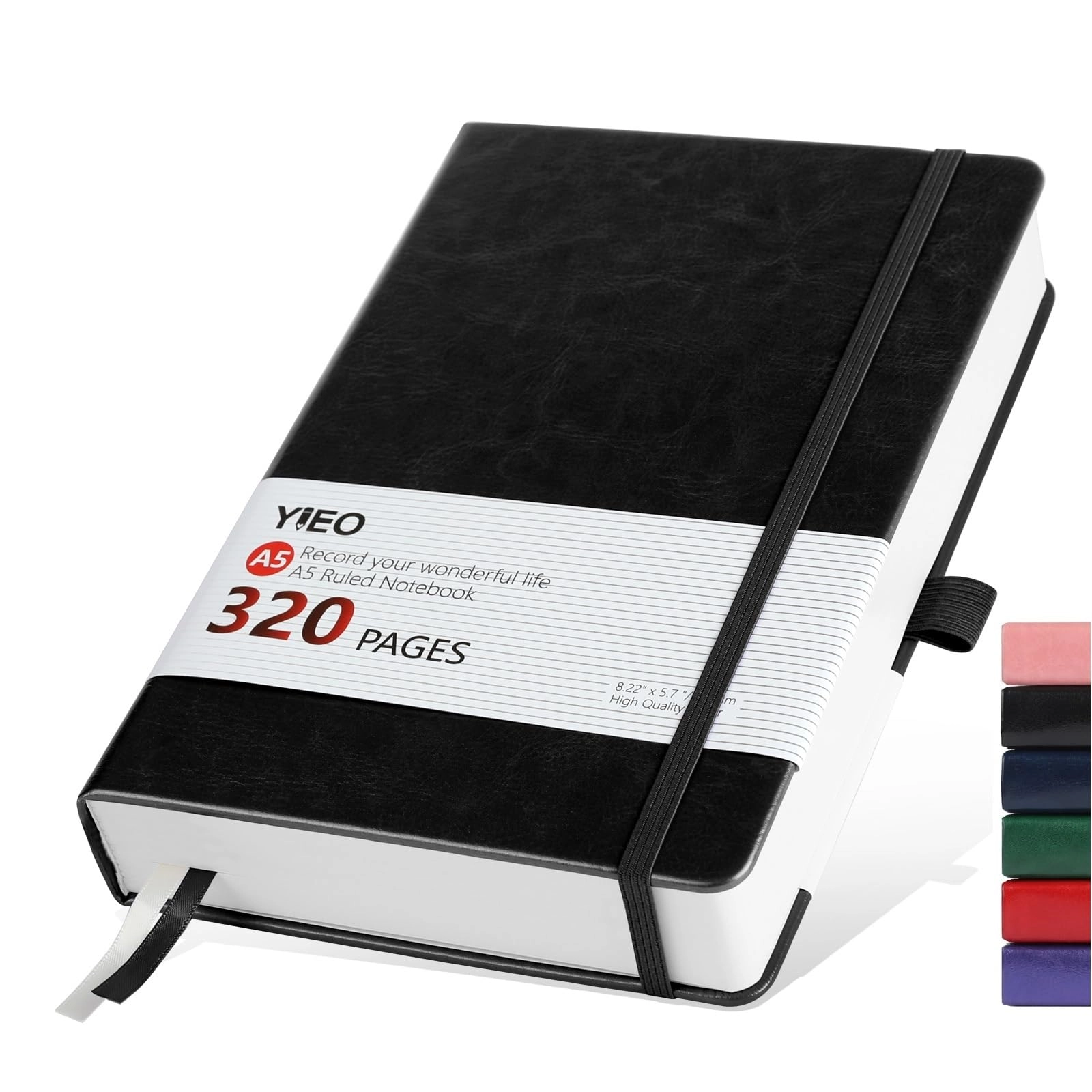Notebook A5 Hardcover - Lined 160 Sheets