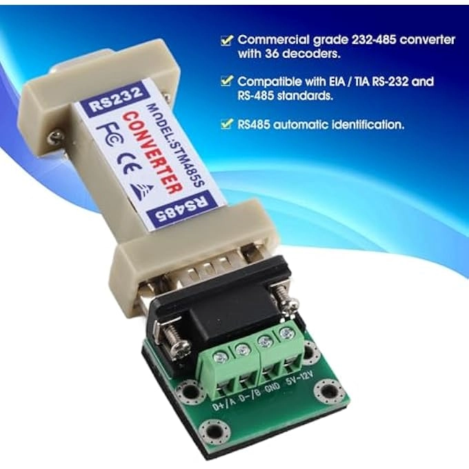 RS232 Serial Communication Data Converter Adapter