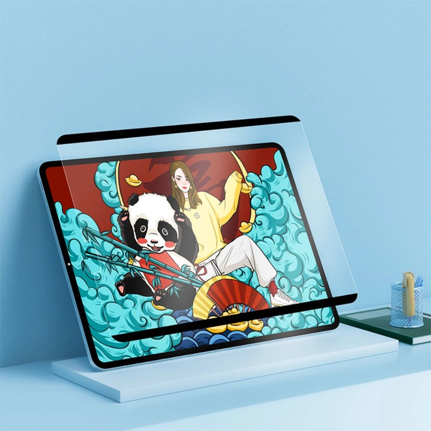 Clear Magnetic Screen Protector for iPad 10.2/10.5