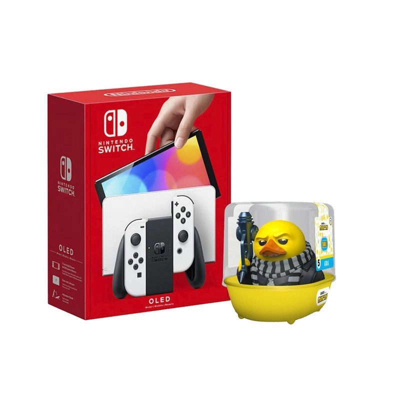 Nintendo Switch OLED - White Joy-Con Bundle