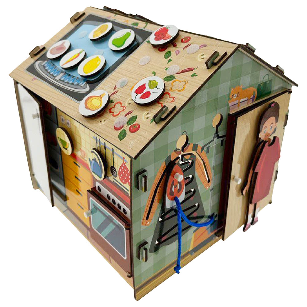Fofa Busy Board Housekeeping - Suitable for 3 years & above 30 pieces