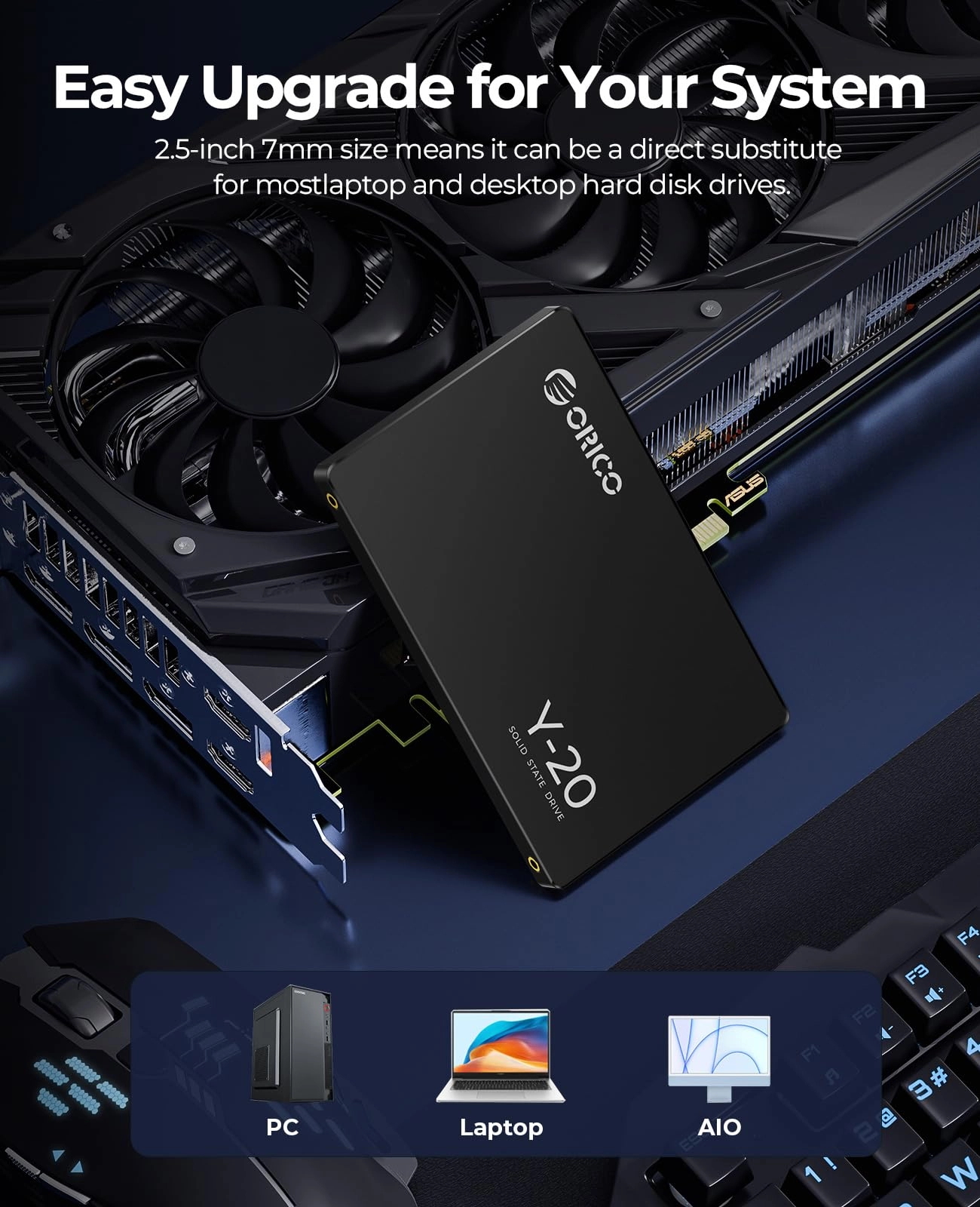 SATA SSD - 128GB 2.5 Inch