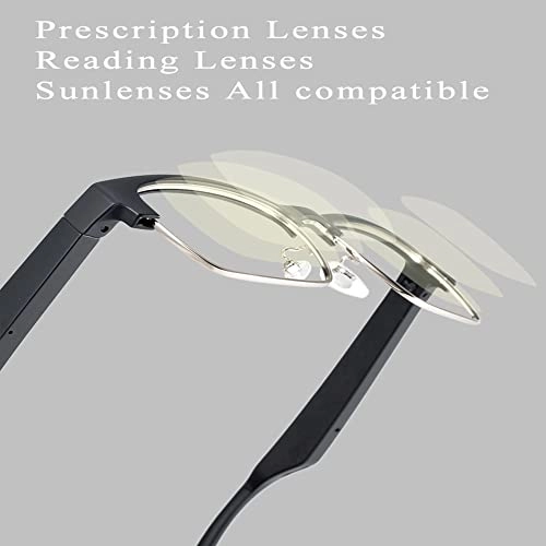 Smart Glasses - Bluetooth 5.4 IP5 Blue Light Blocking