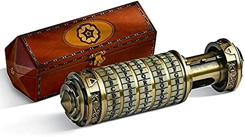 The Noble Collection Da Vinci Code Cryptex - approx 6in (15cm) long