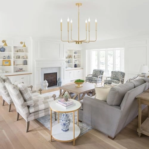 6 Crystal Chandelier - 65 cm-215 cm