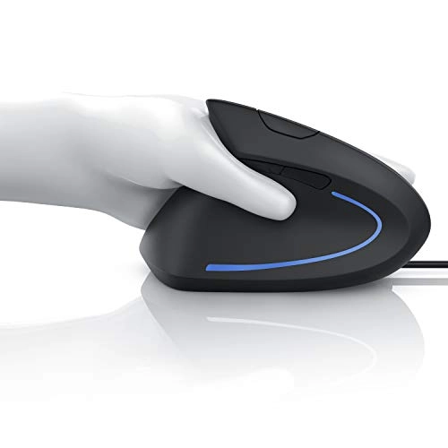 Vertical Mouse - USB, wireless