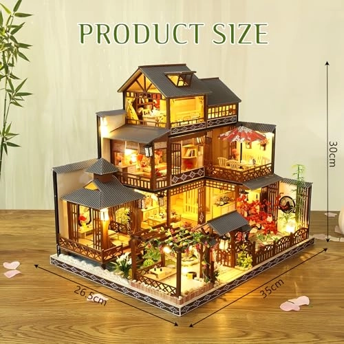 Miniature Dollhouse Kit - green spring yard