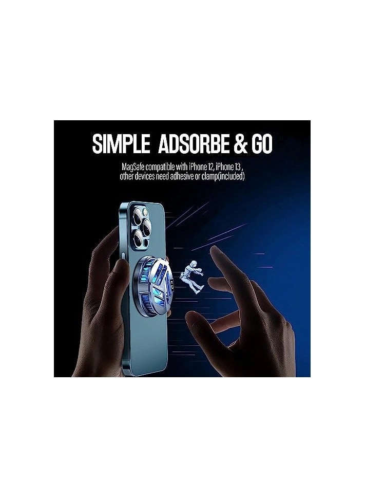 Magnetic Phone Cooler - Wireless Charging For iPhone & Android