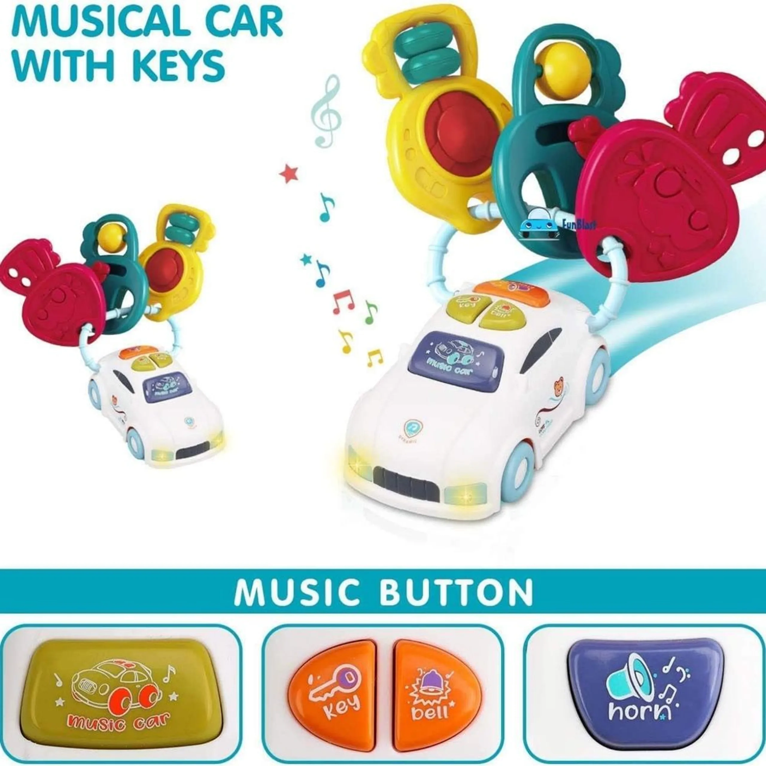 Baby Rattle - Suitable for 12 months & above