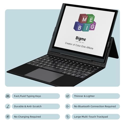 Keyboard Case with Screen Protector for B1051 Series e-Ink Reader