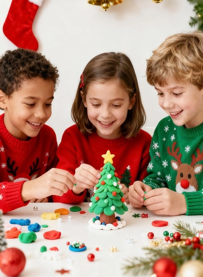 Christmas Trees Crafts Kit - 12Pack