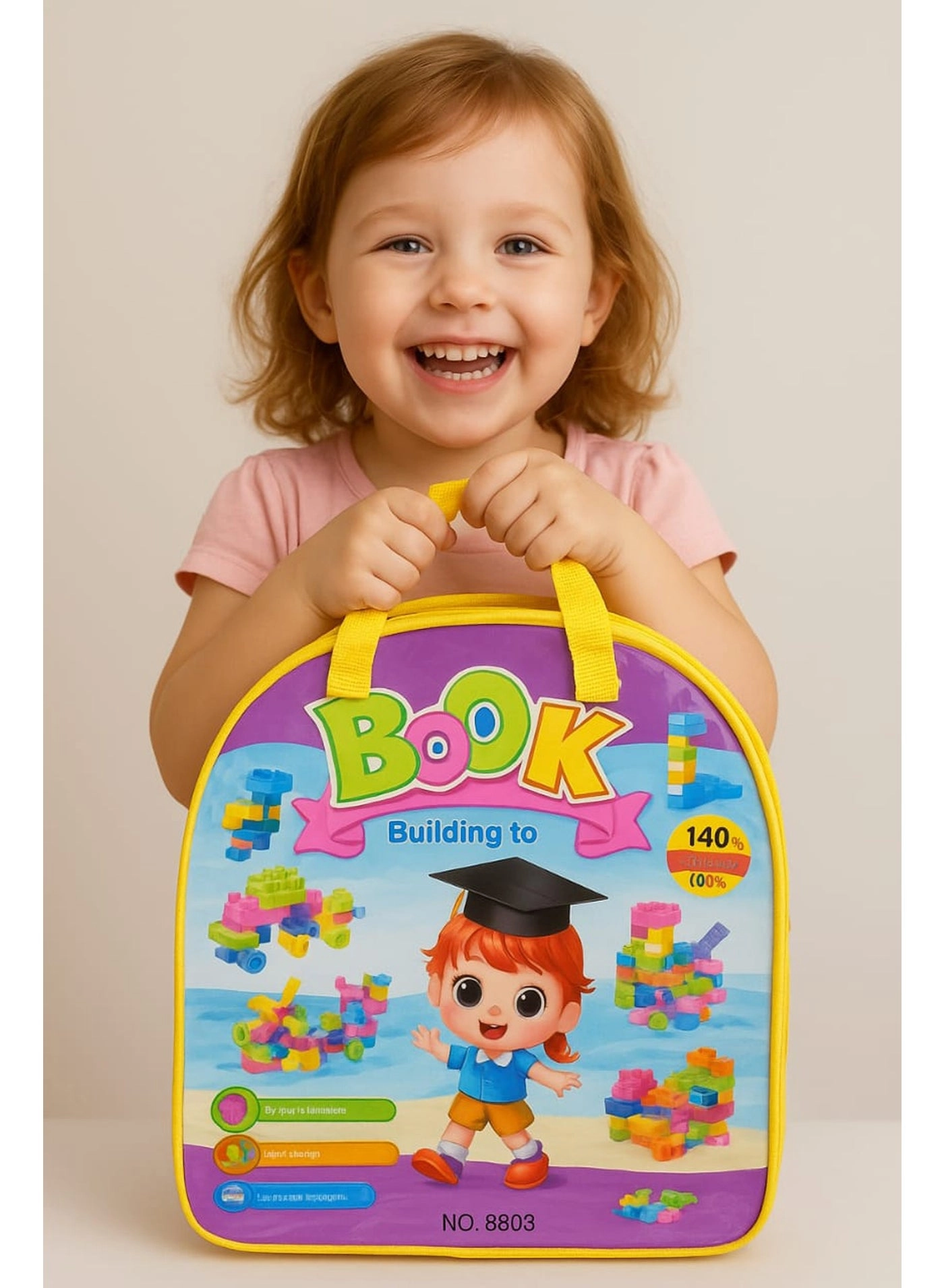 Kids Interlocking Building Blocks Set - Toy Story 140 pcs