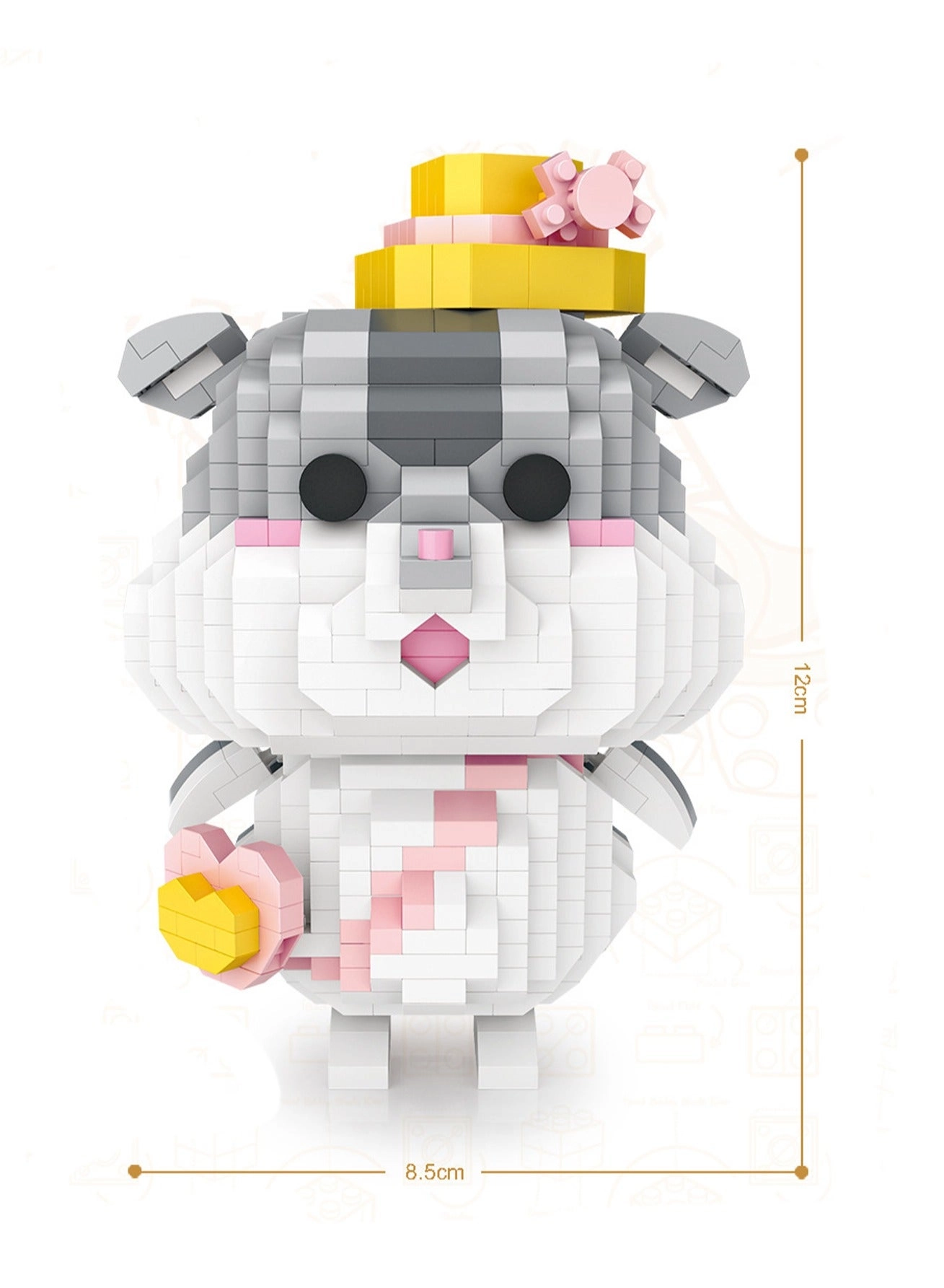 Hamster Model - Hamster 840pcs