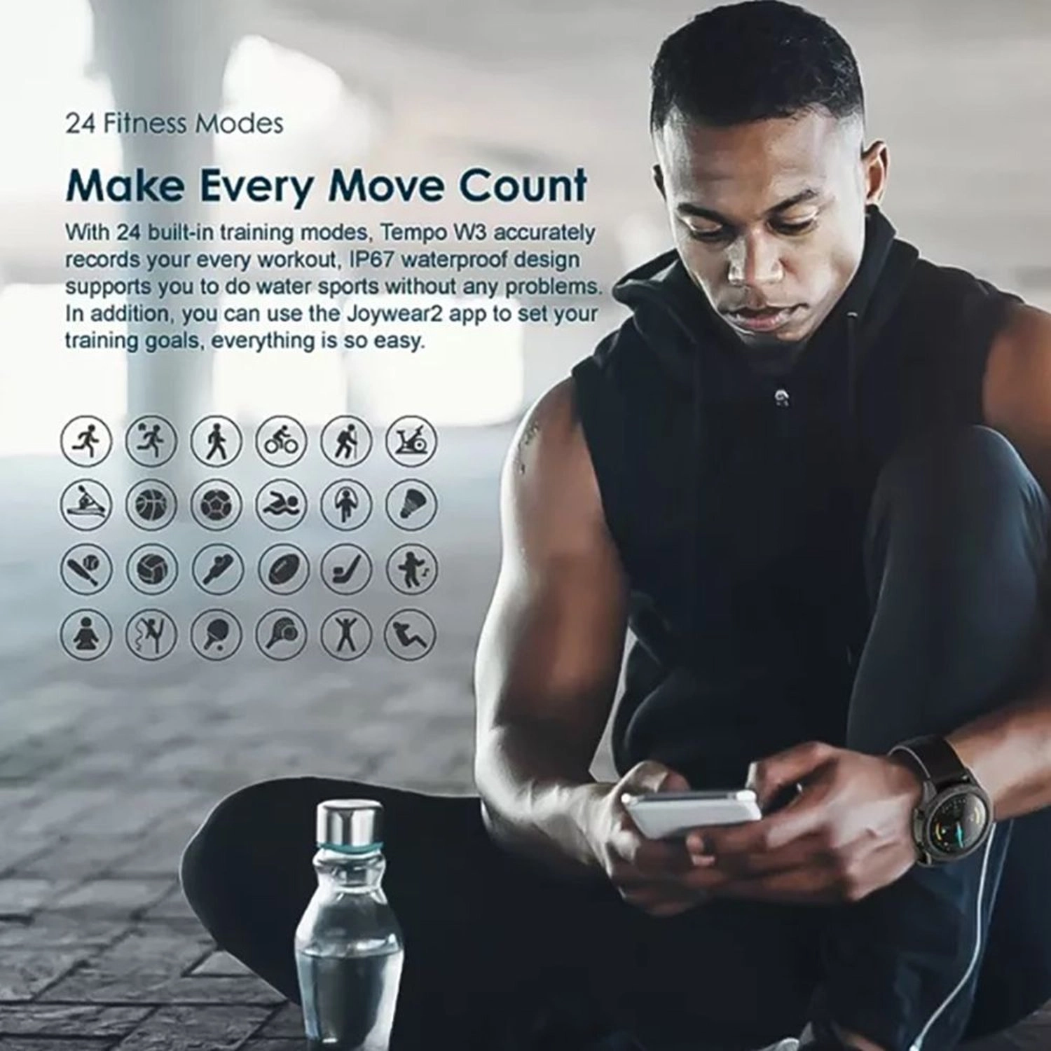 Tempo W3 47mm Zinc Alloy