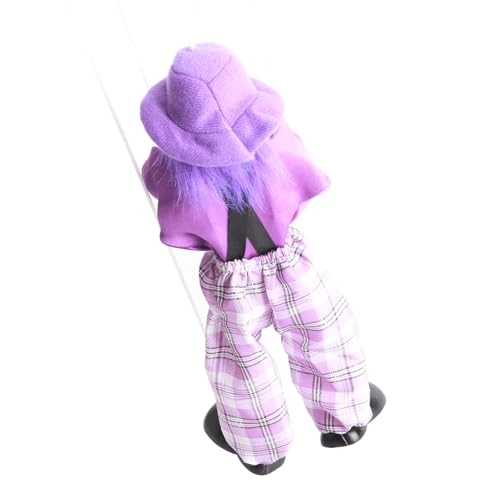 Wooden Clown Marionette