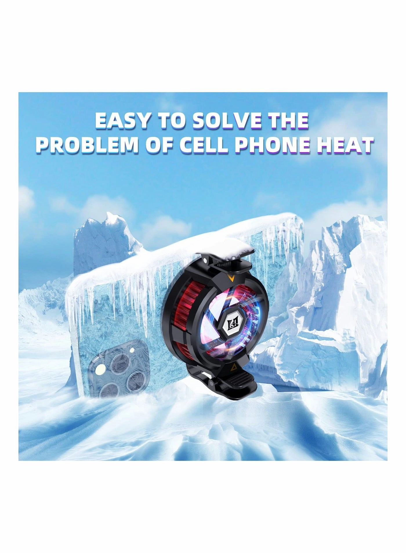 Mobile Phone Cooler - Magsafe Compatible For iPhone 12/13 Series